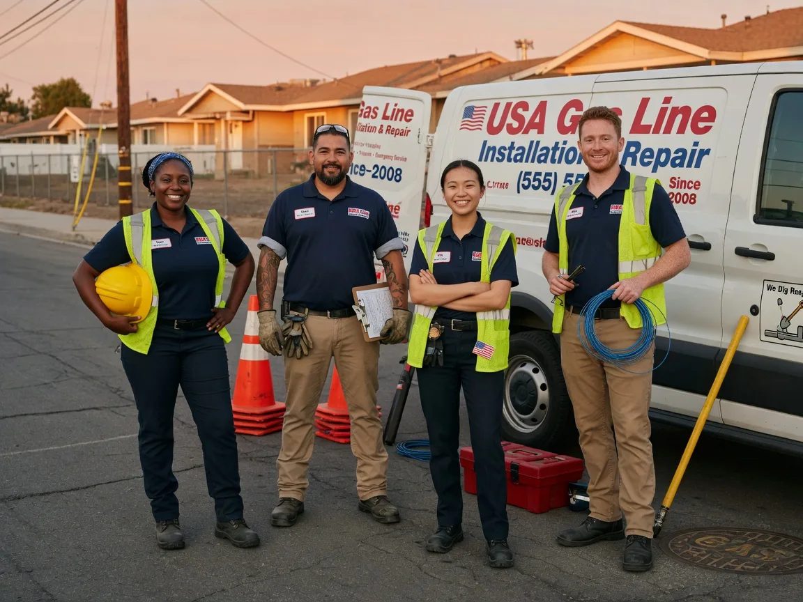 Gas Line Installation company in Mather, PA
